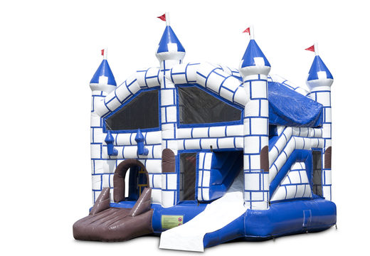Comprar castillo inflable de interior multijugador con tobogán en castillo temático para niños. Ordene castillos inflables en línea en JB Hinchables España