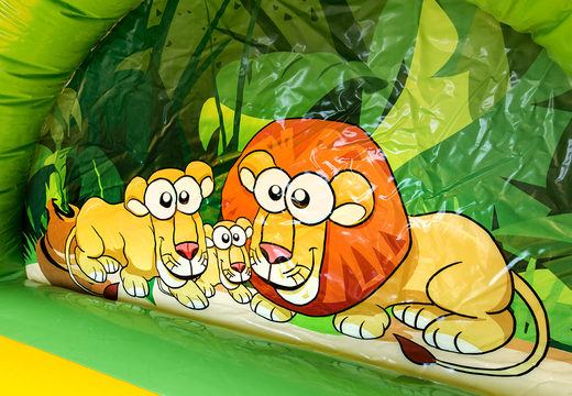 Obtenga su tobogán inflable de la jungla para niños en línea. Ordene toboganes inflables ahora en JB Hinchables España