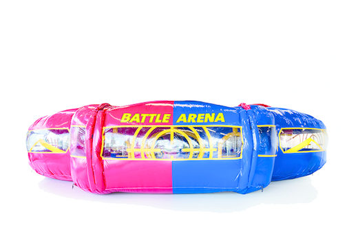 Ordene el colorido Battle Arena inflable para jóvenes y mayores. Compra arenas hinchables online ahora en JB Hinchables España