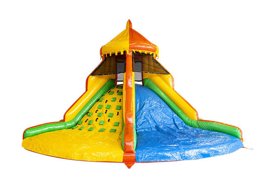 Comprar tobogán de torre inflable en fiesta temática para niños. Ordene toboganes inflables ahora en línea en JB Hinchables España