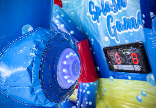 Obtenga IPS Ninja Splash inflable con un rociador de agua para jóvenes y mayores. Compra ahora online atracciones hinchables IPS Ninja en JB Hinchables España