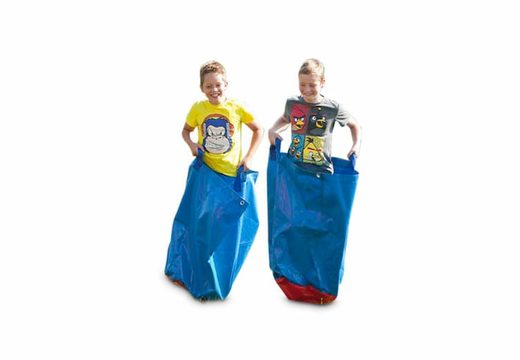 Compra bolsas de carreras de sacos azules para grandes y pequeños. Ordene artículos inflables en línea en JB Hinchables España