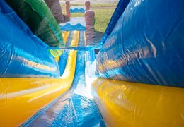 Comprar tobogán acuático hinchable Hawái Drop and Slide para niños. Ordene toboganes inflables ahora en línea en JB Hinchables España