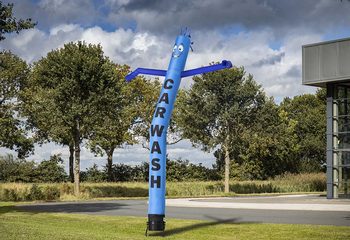 Bestel nu online de 6m opblaasbare skydancer carwash in het blauw bij JB Inflatables Nederland. Koop nu inflatble tubes online bij JB Inflatables