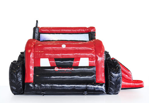 Compre la hamaca inflable personalizada Reyrink - Maxi Multifun Tractor en línea en JB Hinchables España. Ordene ahora un diseño gratuito para castillos hinchables con su propia identidad corporativa