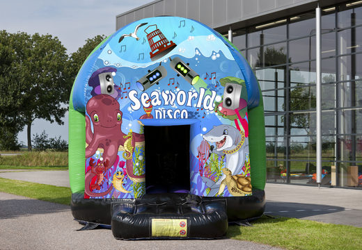 A la venta castillo hinchable multitemática para niños de 3,5 m con temática Seaworld. Ordene los castillos hinchables en JB Hinchables España