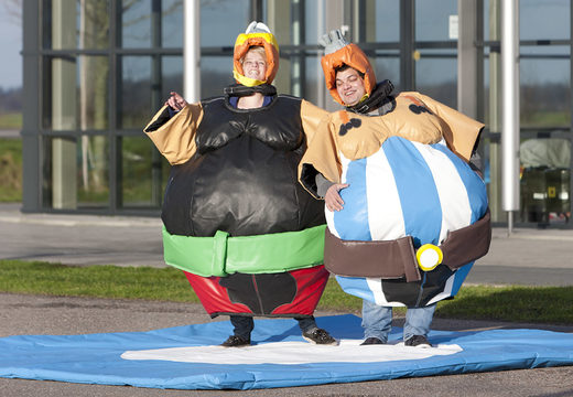 Compre trajes inflables de sumo Asterix y Obelix para jóvenes y mayores. Ordene trajes de sumo inflables en línea en JB Hinchables España