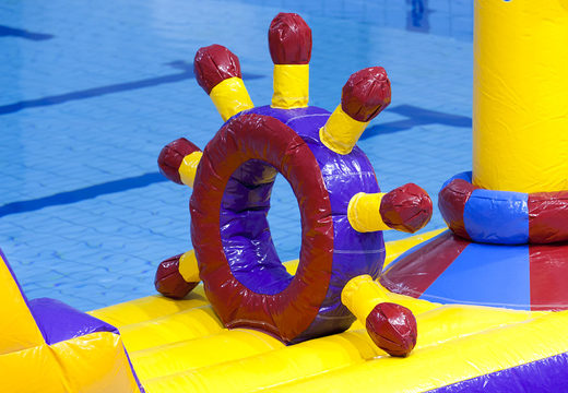 Espectacular barco hinchable con temática circense para pequeños y mayores. Compra online juegos de piscina hinchables ahora en JB Hinchables España