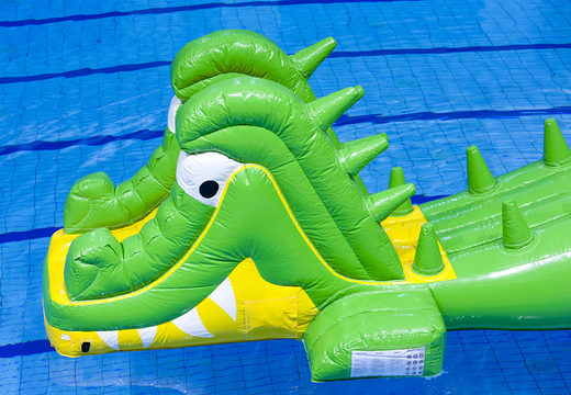 Obtenga una carrera de cocodrilos inflable hermética para jóvenes y mayores. Ordene juegos de piscina inflables ahora en línea en JB Hinchables España