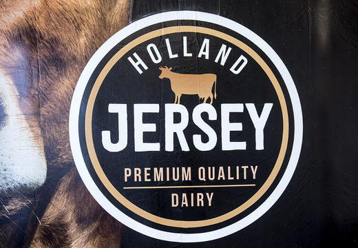 Ordene promociones hinchable de cartón de leche de Holanda Jersey. Compre sus 3D hinchables en línea en JB Hinchables España