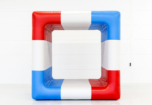 Compre el exclusivo flip it cube rojo, blanco y azul para mayores y jóvenes. Adquiere tus artículos inflables ahora en línea en JB Hinchables España