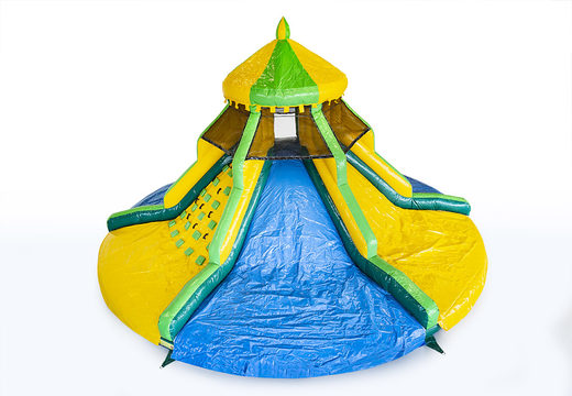Ordene un tobogán de torre inflable único en el tema de la jungla para niños. Compre toboganes inflables ahora en línea en JB Hinchables España