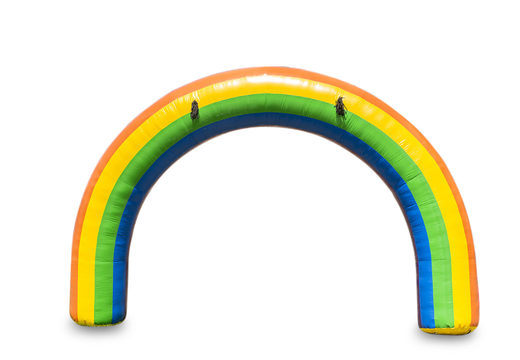 Compre un 6x4m arco de meta inflable arcoiris ahora en JB Hinchables España. Ordene arcos de meta inflables en colores y tamaños estándar para eventos deportivos