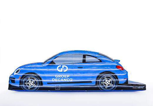 Ordene Volkswagen inflable personalizado - castillo hinchable para automóvil en azul en línea en JB Hinchables España; especialista en artículos publicitarios inflables como castillos hinchables personalizados