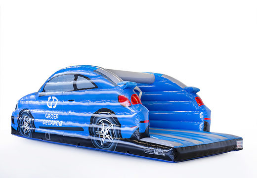 Compra el castillo hinchable inflable para automóvil Volkswagen en azul en JB Hinchables España. Ordene ahora un diseño gratuito para castillos hinchables con sus propias especificaciones