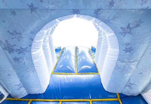 Comprar castillo hinchable de hielo mediano con tobogán para niños. Ordene castillos hinchables en línea en JB Hinchables España