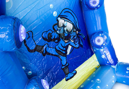 Comprar Hinchable IPS Ninja Splash con rociador de agua para grandes y pequeños. Pida atracciones inflables IPS Ninja ahora en línea en JB Hinchables España