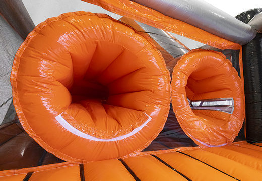 Compre la carrera de obstáculos modular inflable Tunnel Twister de 40 piezas para niños. Ordene carreras de obstáculos inflables en línea ahora en JB Hinchables España
