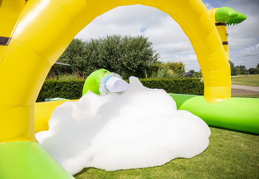 Bubble Park Jungle con grifo de espuma para niños. Ordene castillos hinchables en JB Hinchables España