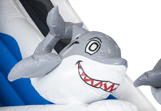 Obtenga su tobogán de tiburón inflable con objetos 3D en línea para niños. Ordene toboganes inflables ahora en JB Hinchables España