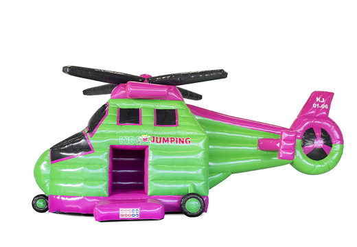 Compre en línea Kidsjumping Helicopter Castillos hinchables con su propia identidad corporativa en JB Hinchables España. Ordene ahora un diseño gratuito para castillos hinchables con su propia identidad corporativa