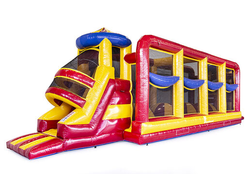 Compre una pista de americana de circo de bolas de salto inflable única para jóvenes y mayores. Ordene pistas de americanas inflables en línea ahora en JB Promotions España