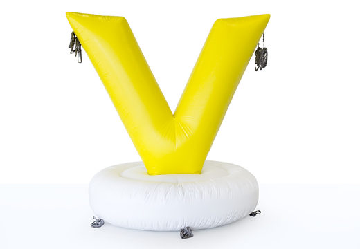 Compre una promoción inflable en forma de Letra V. Ordene ahora 3D hinchables en línea en JB Hinchables España