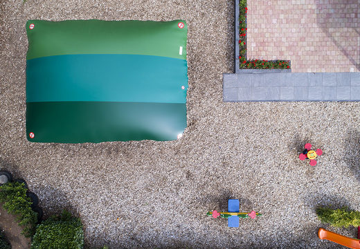 Ordene un inflable de montaña aérea verde personalizado para niños en JB Hinchables España. Compre ahora un diseño gratuito para montañas aéreas inflables en su propia identidad corporativa