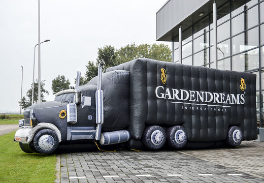 Venta de aumento de producto de camión inflable Gardendreams 3D. Ordene objetos 3D hinchables ahora en línea en JB Hinchables España