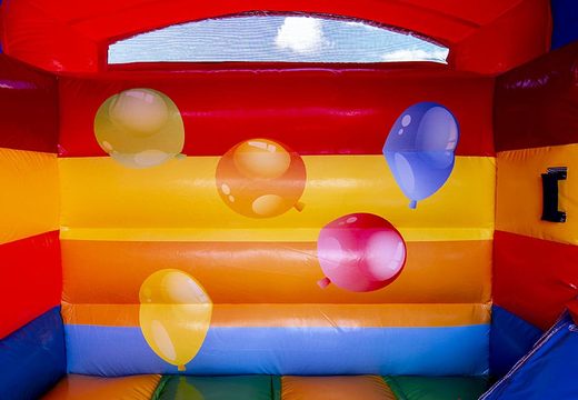 Compra un pequeño castillo inflable multifuncional de interior en fiesta temática para niños. Compra inflables en línea en JB Hinchables España
