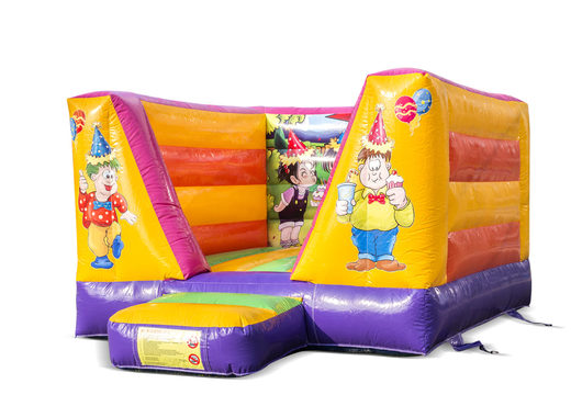 Ordena un pequeño castillo hinchable abierto en la fiesta temática para niños. Compra castillos hinchables en línea en JB JB Hinchables España