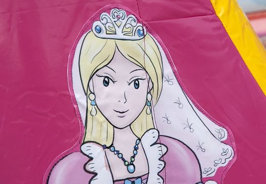 Compra pequeño castillo inflable abierto con tema de princesa para niños. Compra castillos hinchables en línea en JB Hinchables España