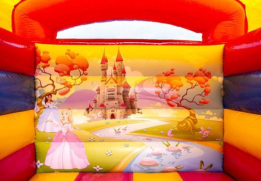 Compra un pequeño castillo inflable de interior con temática de princesa para niños. Compra castillos inflables en línea en JB Hinchables España