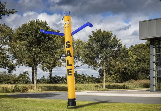 Ordene la venta de skytubes hinchable de 6 m de altura en línea ahora en color amarillo en JB Hinchables España. Compre tubos inflables estándar para cada evento