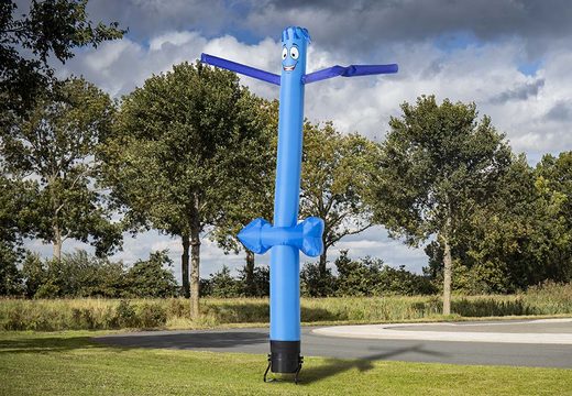 Ordene el inflable skytubes 3d arrow de 6 m en azul claro en línea en JB Hinchables España. Compre bailarines de aire estándar para cada evento