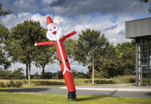 Ordene el Papá Noel 3d skydancer de 6 m de altura ahora en línea en JB Hinchables España. Airdancers inflables en colores y tamaños estándar disponibles en línea