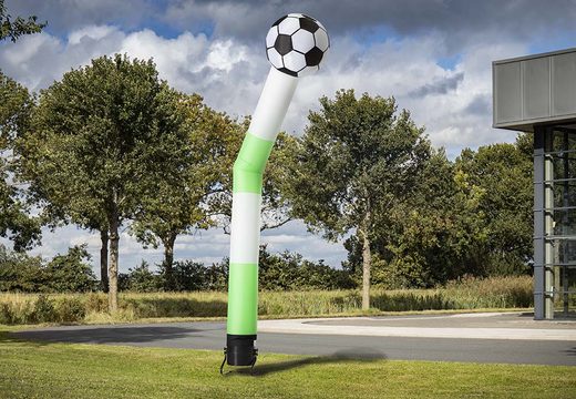 Compra el skytube con bola 3d de 6m de altura en blanco verde online ahora en JB Hinchables España. Ordene tubos inflables estándar para cada evento