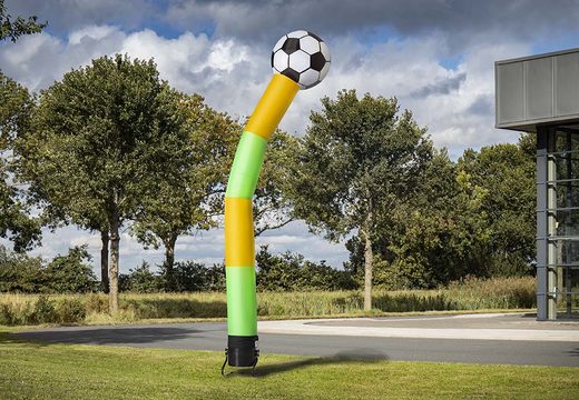 Compre el skytube con bola 3d de 6m de altura en amarillo verde online ahora en JB Hinchables España. Ordene este skydancer directamente de nuestro stock