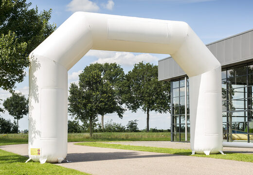Compre arcos de meta inflables de inicio y finalización en blanca directamente en línea en JB Hinchables España. Los arcos de meta hinchables estándar son perfectos para eventos deportivos.