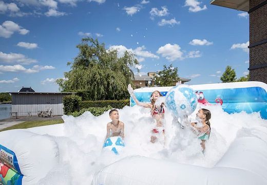 Ordene un gran castillo hinchable con burbujas abiertas con espuma en el tema Seaworld para niños. Compre castillo hinchable inflable en línea en JB Hinchables España