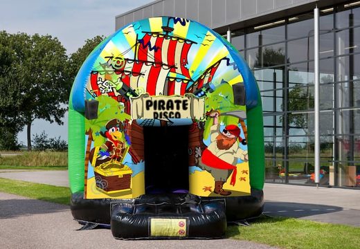 Se vende discoteca castillo hinchable en el tema pirata de 4,5metros para niños. Ordene los castillos hinchable en JB Hinchables España