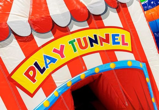 Compre juegos y diversión castillo hinchable de túnel de rastreo de circo para niños. Ordene castillos hinchables en línea en JB Hinchables España