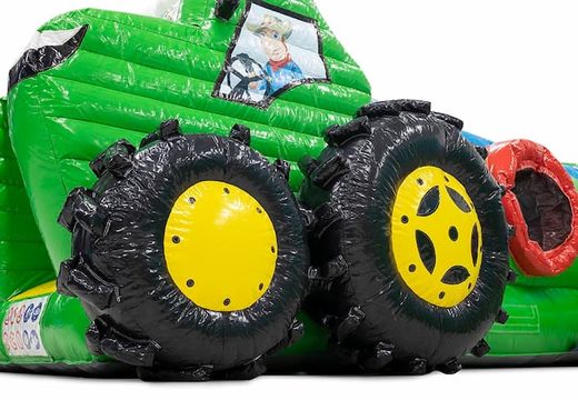 Comprar castillo hinchable de túnel de arrastre de tractor para jugar y divertirse para niños. Ordene castillos hinchables en línea en JB Hinchables España
