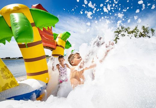 Compre Bubble Park Hawaii con un grifo de espuma para niños. Ordene castillos hinchables en  JB Hinchables España