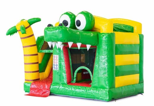 Ordene un pequeño castillo hinchable con piscina en un tema de cocodrilo para niños en JB Hinchables España. Compre castillos hinchables en línea en JB Hinchables España