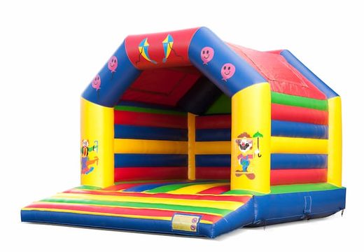 Compra un grande castillo hinchable con un tema de circo para niños. Compra castillos hinchables en línea en JB Hinchables España