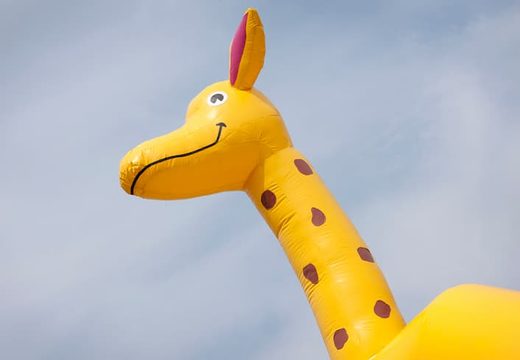 Compra  un castillo hinchable alegre con un tema de jirafa para niños. Compra castillos hinchables en línea en JB Hinchables España