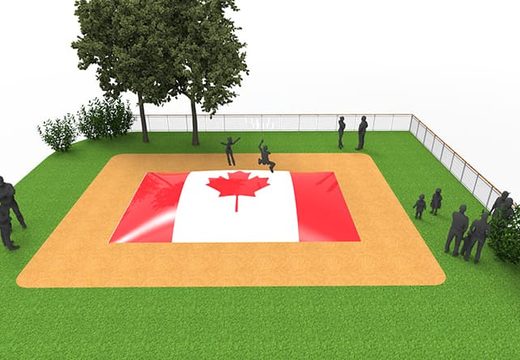 Ordene airmountain de la bandera de Canadá para niños. Compra airmountains hinchables ahora online en JB Hinchables España