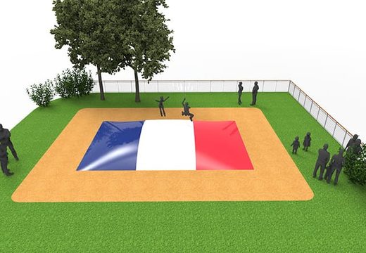 Compra el hinchable airmountain bandera francesa para niños. Ordene ahora en línea airmountains hinchables en JB Hinchables España