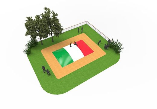 Comprar airmountain hinchable infantil con tema bandera italiana. Ordene ahora en línea airmountains hinchables en JB Hinchables España